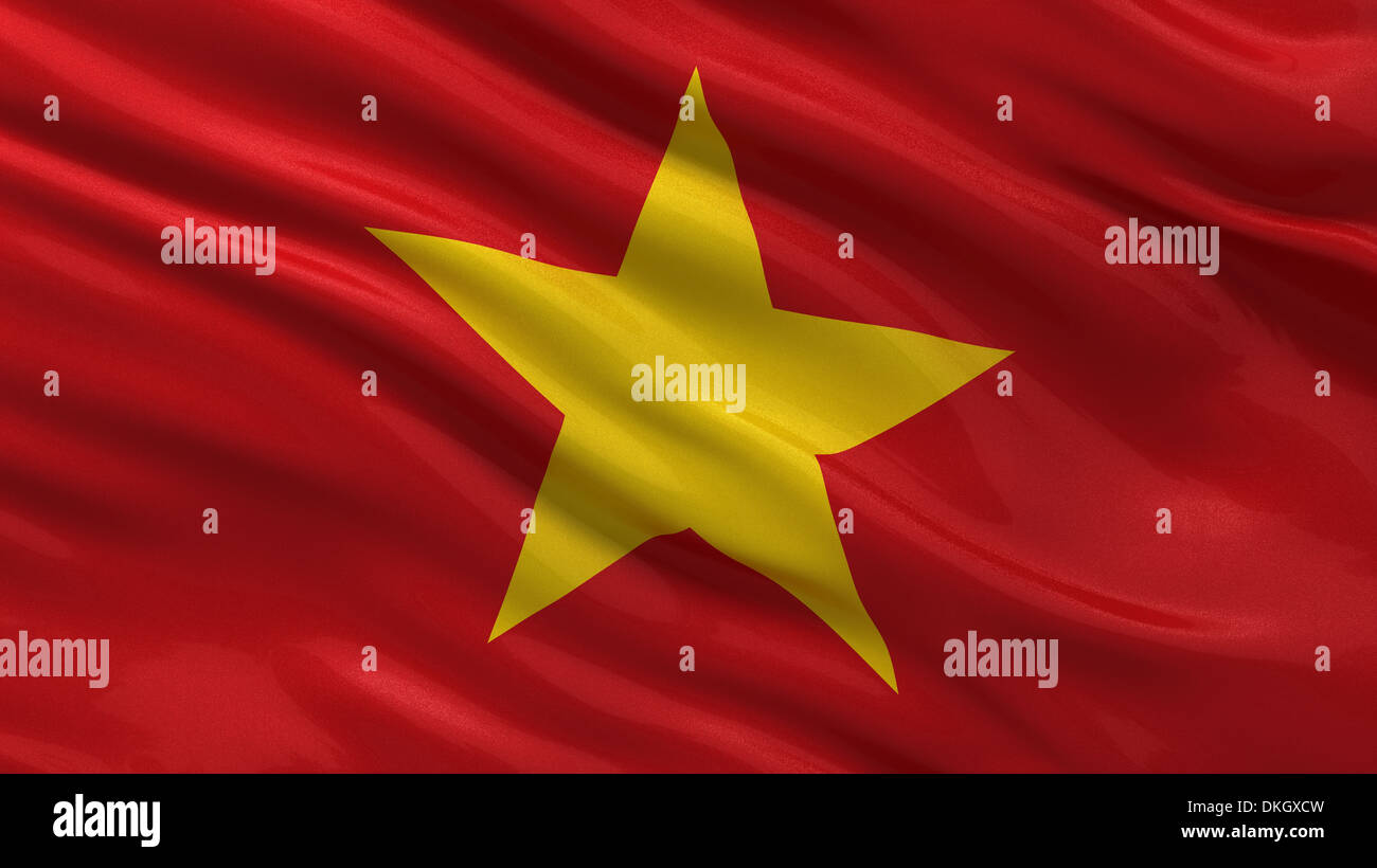 Flag of Vietnam Stock Photo Alamy