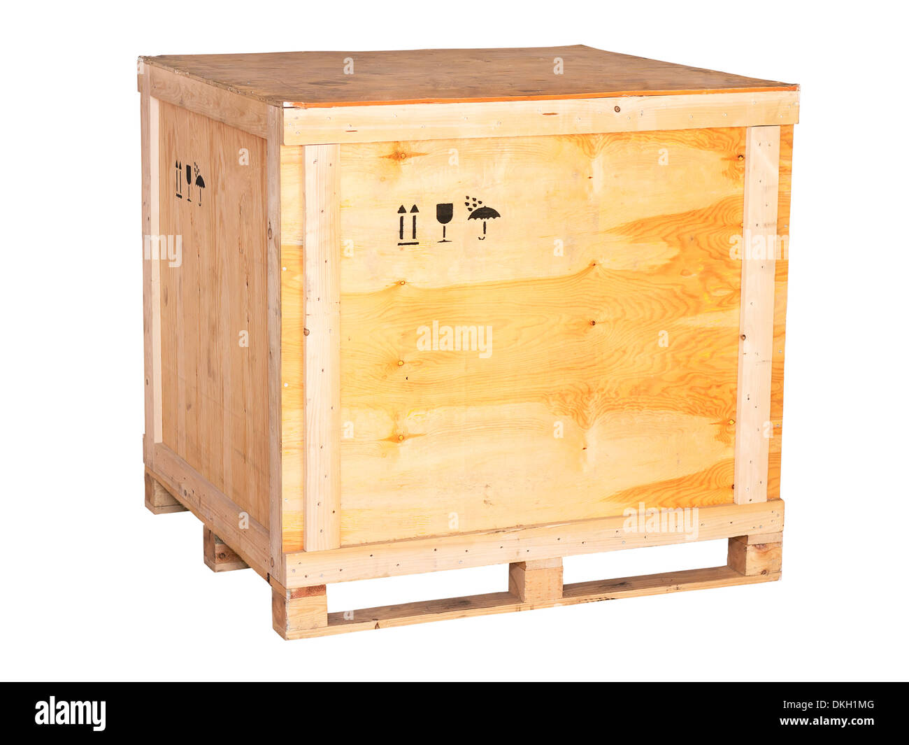 Large wooden box hi res stock photography and images Alamy