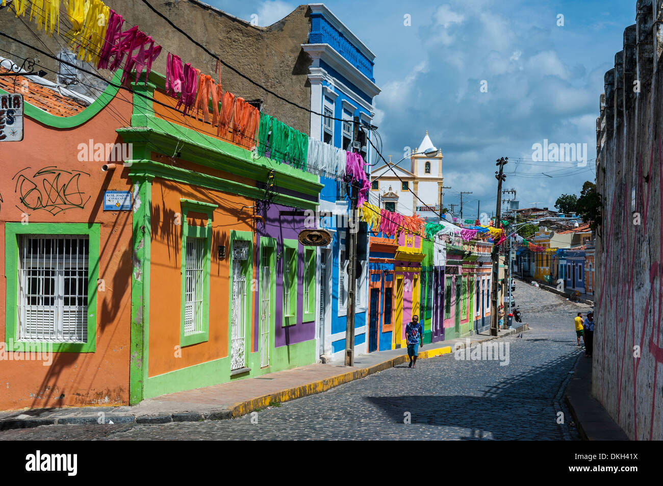 Olinda, UNESCO World Heritage Site, Pernambuco, Brazil, South America Stock Photo