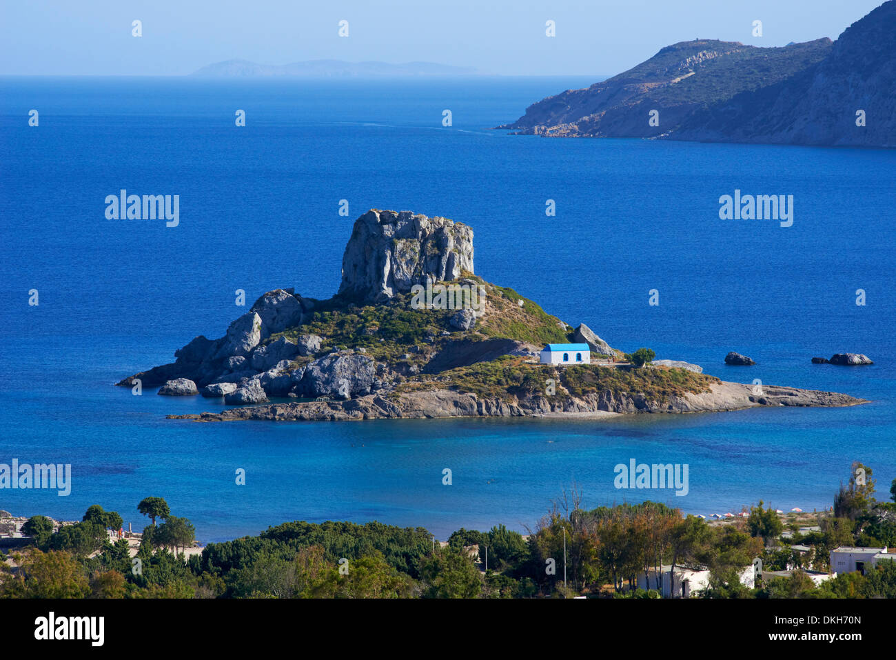 Kastri Island, Kefalos Bay, Kos, Dodecanese, Greek Islands, Greece, Europe Stock Photo