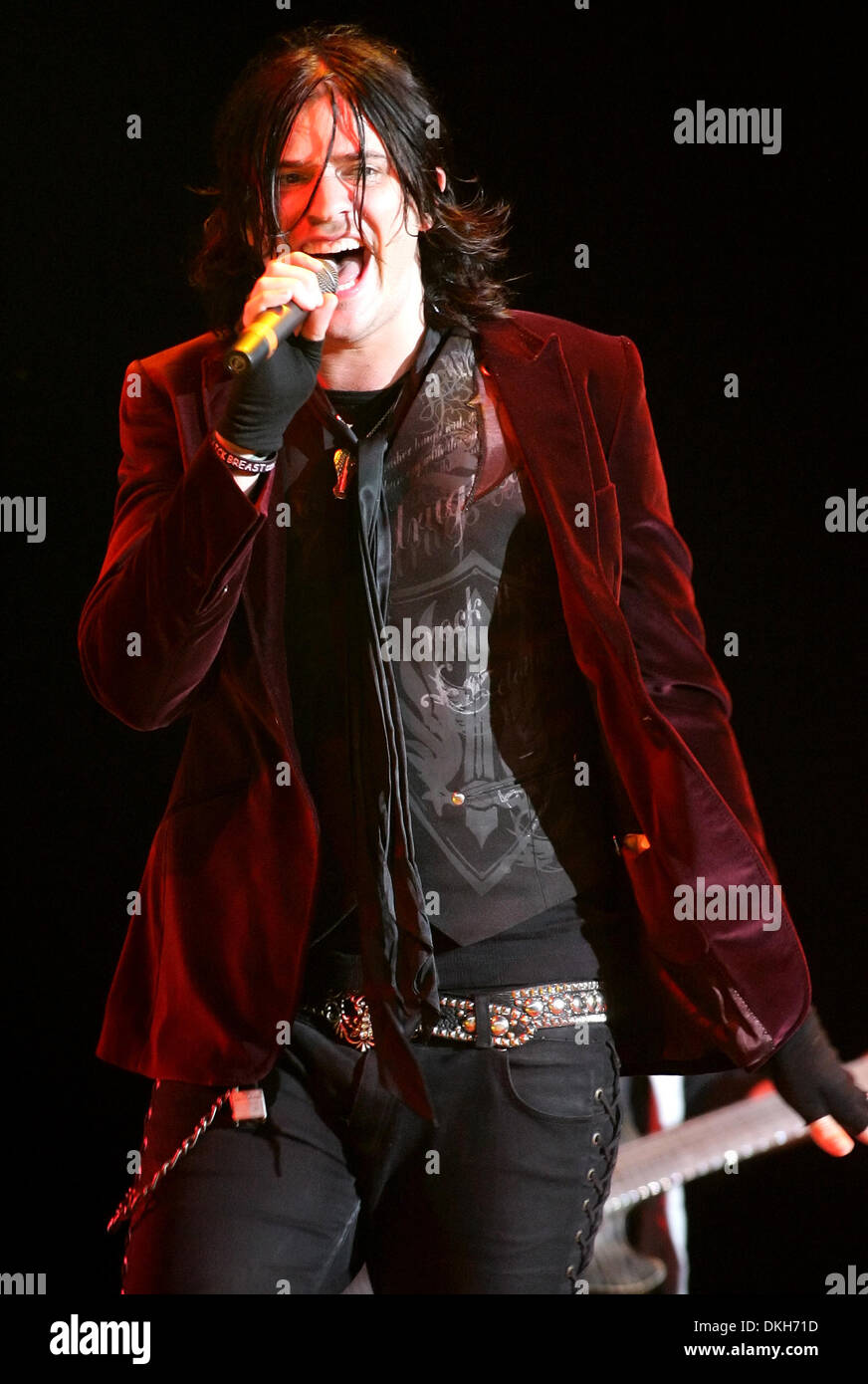 Hinder performs hires stock photography and images Alamy