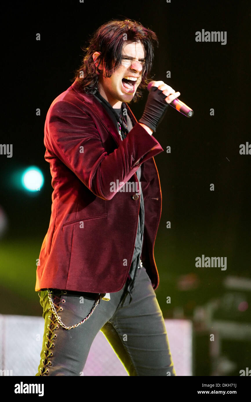 Hinder performs hires stock photography and images Alamy