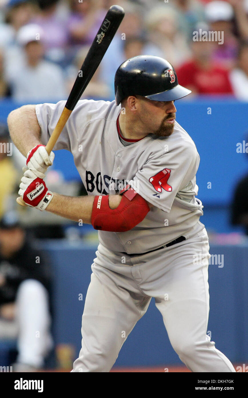 Frontier Af storm Benign Boston Red Sox third baseman Kevin Youkilis bats against the Toronto Blue  Jays at the Rogers Centre in Toronto, ON. The Red Sox beat the Blue Jays  6-1. (Credit Image: © Anson