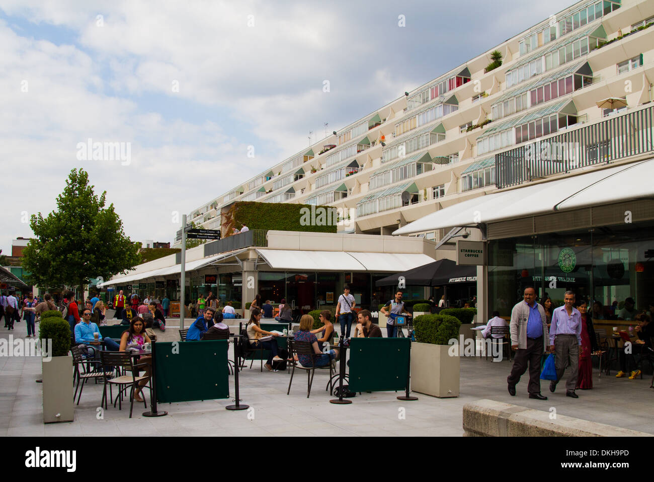 Brunswick Center Shops and apartments in Central London Stock Photo