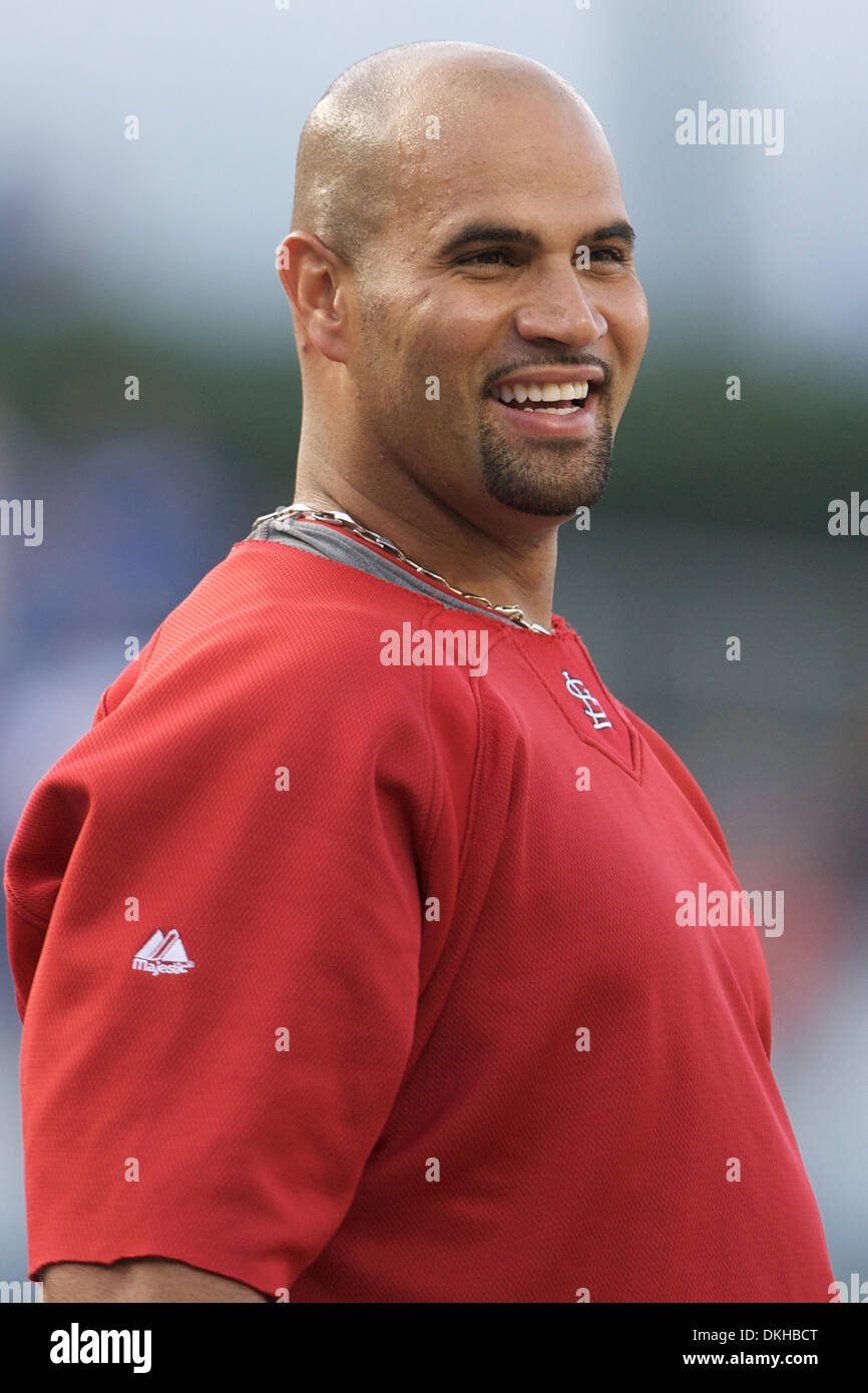 Pregame action as the St. Louis Cardinals take batting practice at