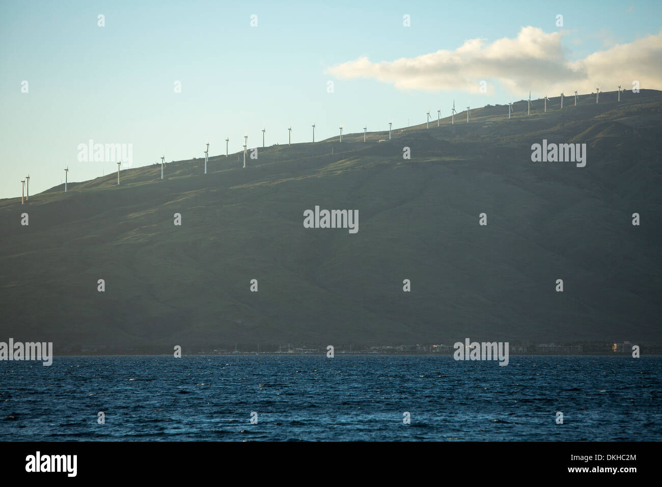 Maui Hawaii Wind Turbines High Resolution Stock Photography and Images