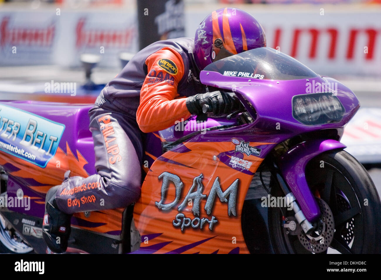 Nhra pro stock motorcycle driver hi-res stock photography and images ...