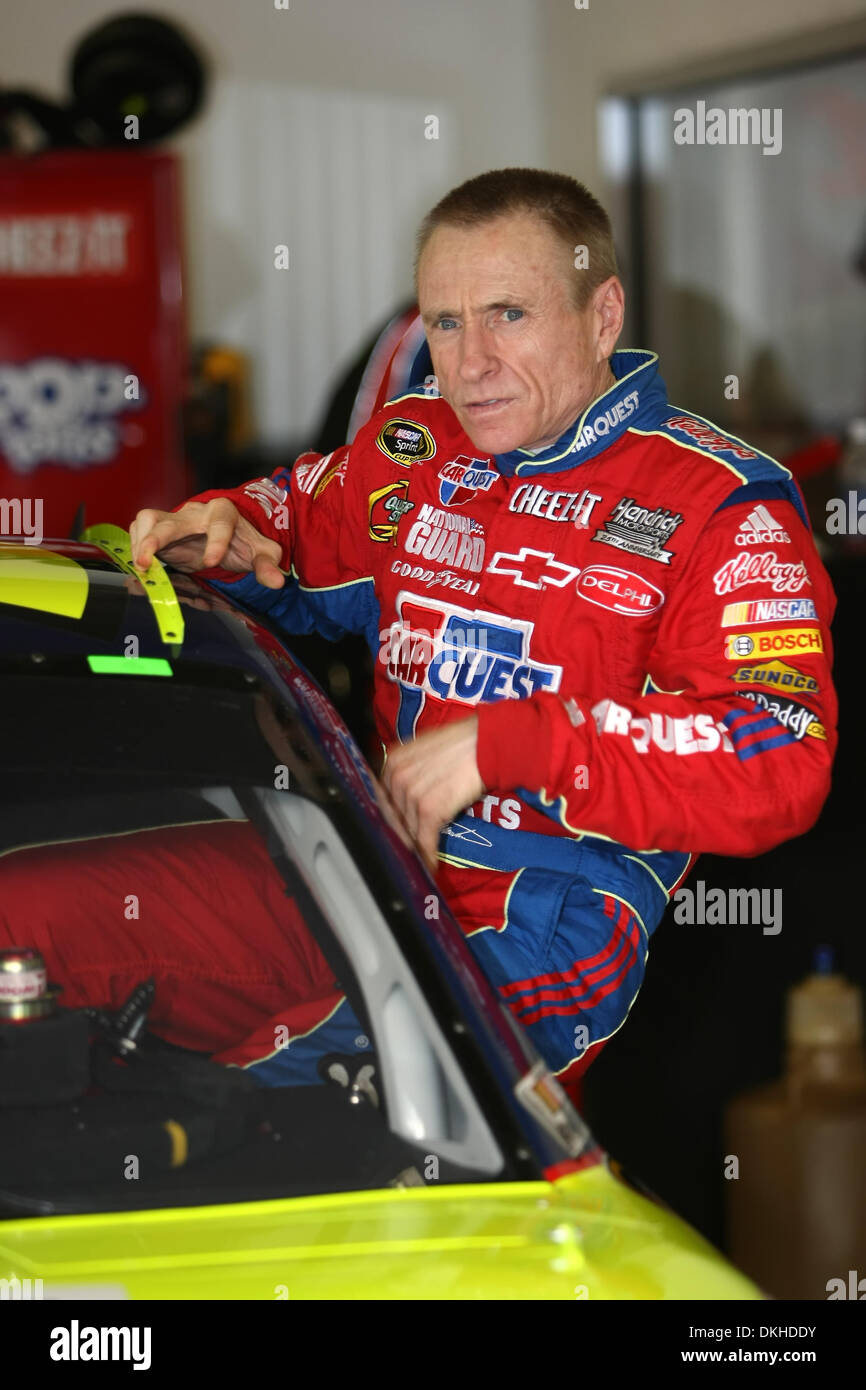 July 2, 2009 - Daytona Beach, Florida, U.S - 2 July 2009 ....Mark Martin enters his car before the NASCAR Coke Zero 400 Race Thursday July 2,  2009 at Daytona International Speedway in Daytona Beach, FL. (Credit Image: © Southcreek Global/ZUMApress.com) Stock Photo