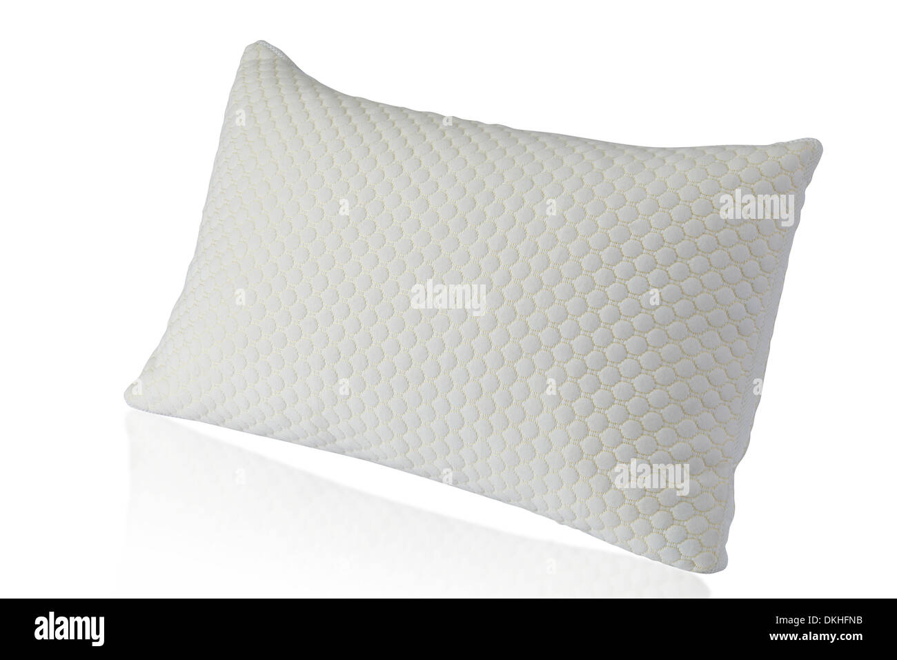 white pillow isolated on white background Stock Photo