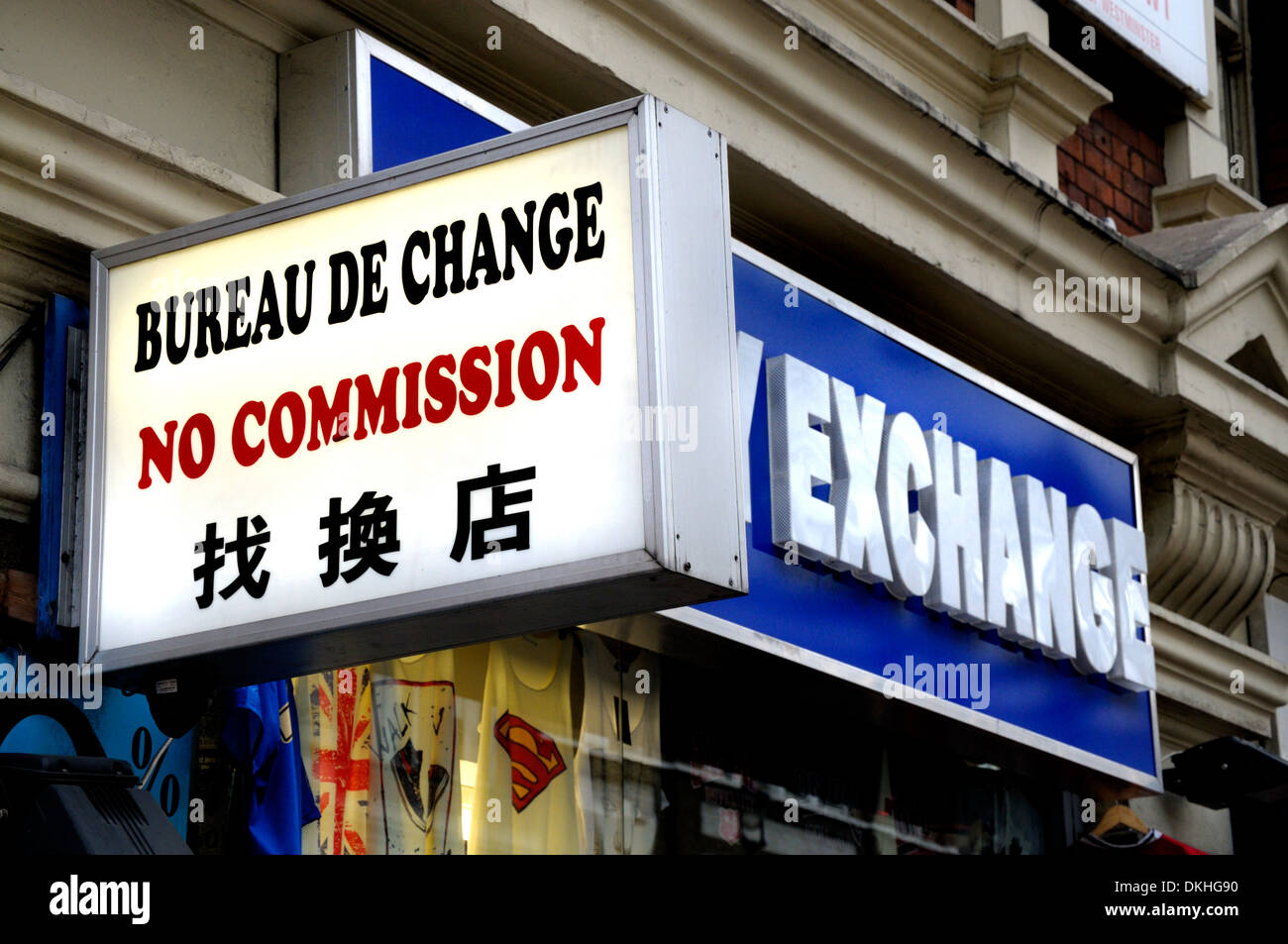 Bureau De Change No Commission High Resolution Stock Photography And Images Alamy