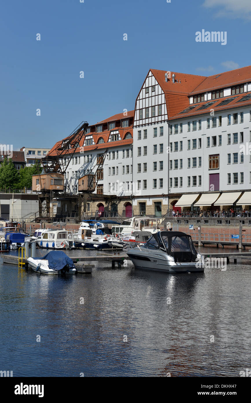 Tempelhofer Hafen, Tempelhof, Berlin, Deutschland Stock Photo