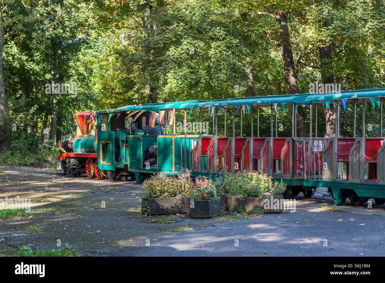 a train in Europa park, Germany Stock Photo - Alamy