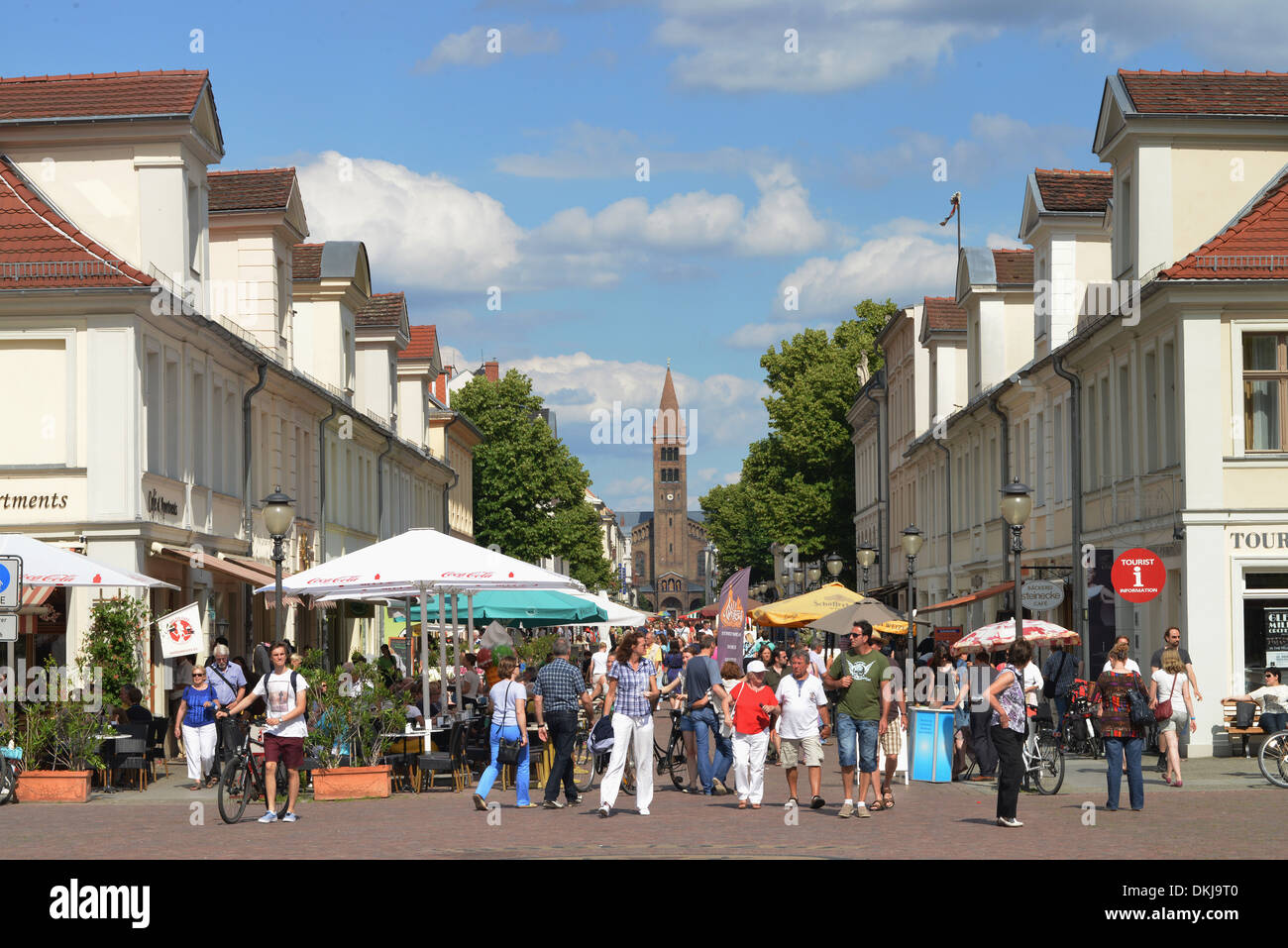 Brandenburger Strasse, Potsdam, Brandenburg, Deutschland Stock Photo