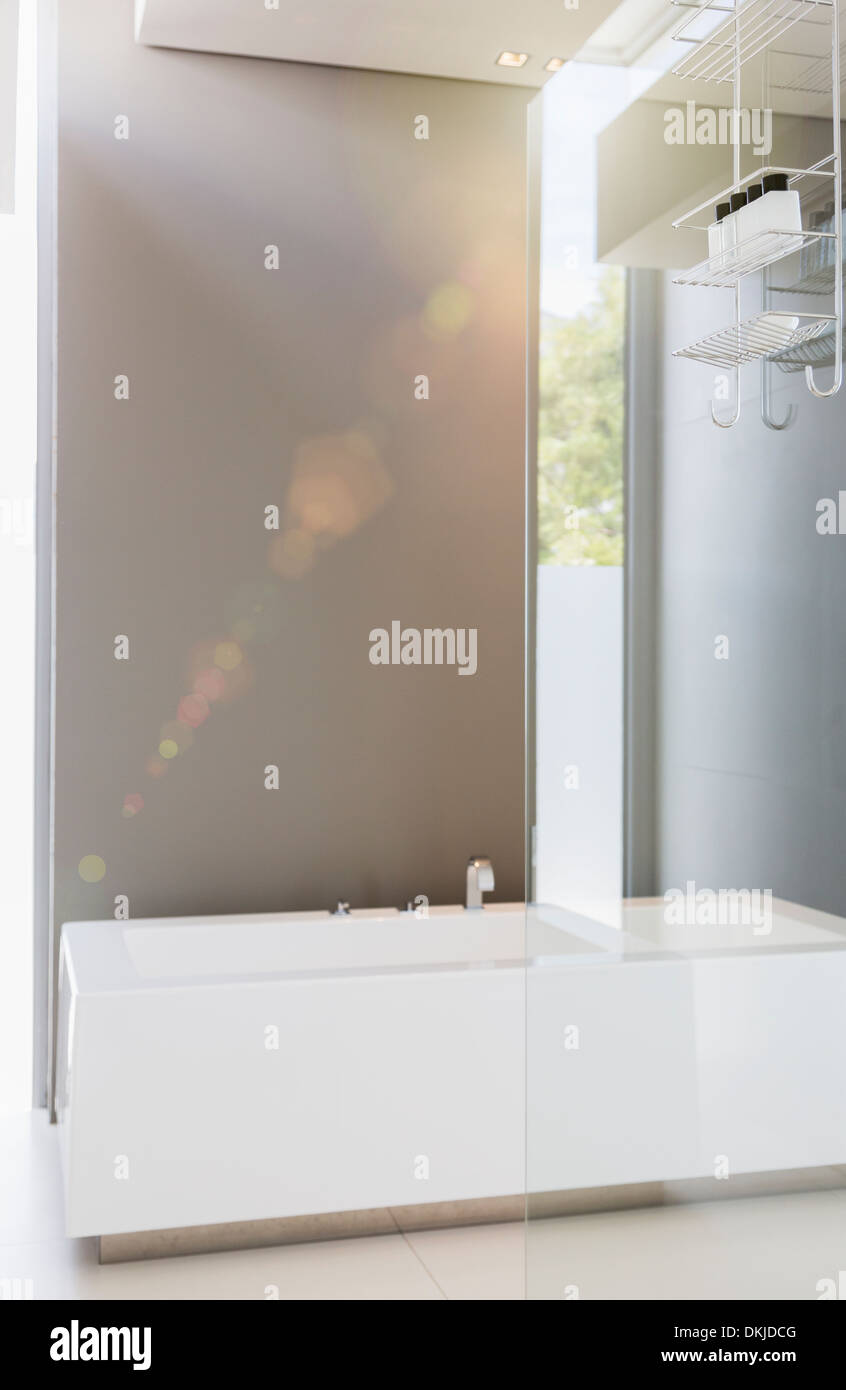 Glass wall bathroom hi-res stock photography and images - Alamy