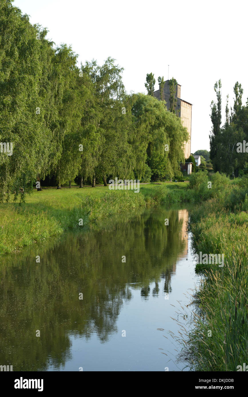 Uecker, Pasewalk, Mecklenburg-Vorpommern, Deutschland Stock Photo