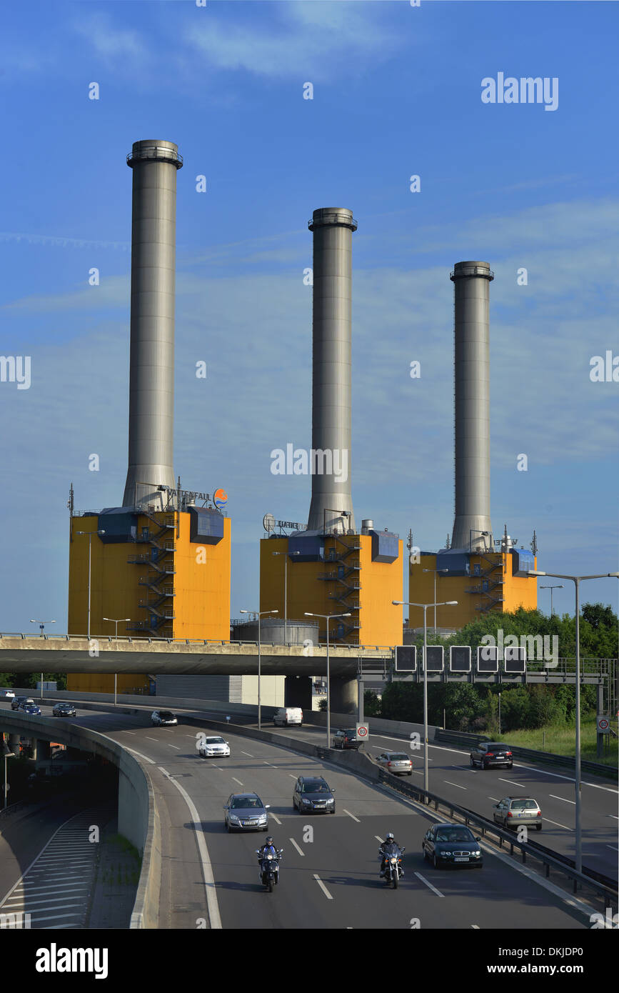 Kraftwerk Wilmersdorf, Berlin, Deutschland Stock Photo