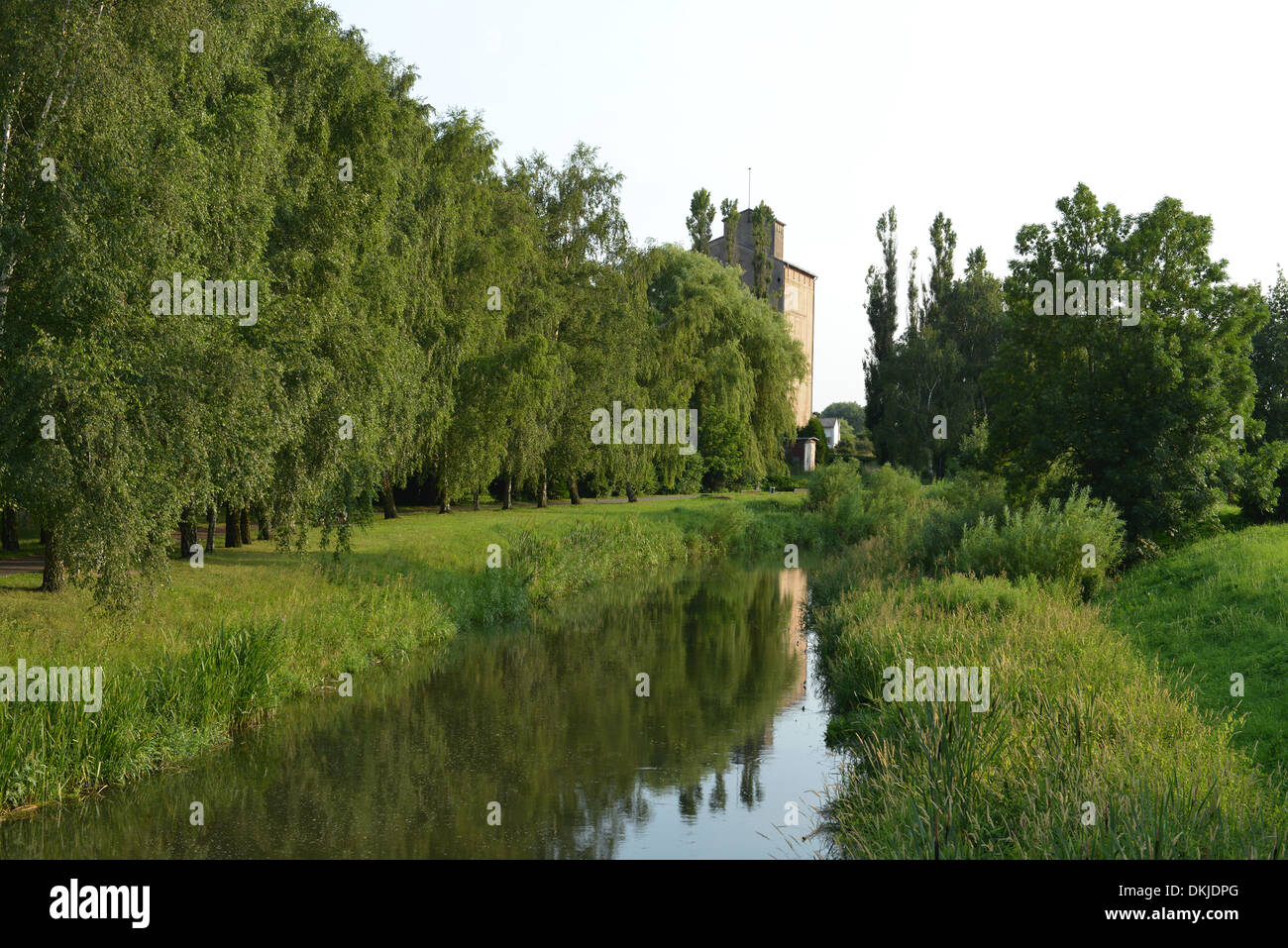 Uecker, Pasewalk, Mecklenburg-Vorpommern, Deutschland Stock Photo