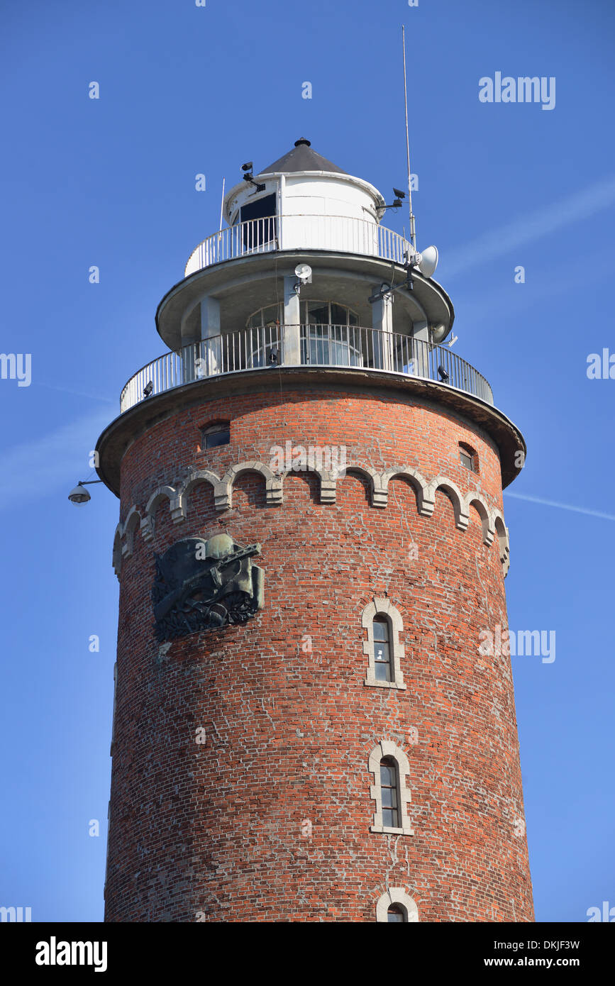 Leuchtturm, Hafen, Kolberg, Polen Stock Photo