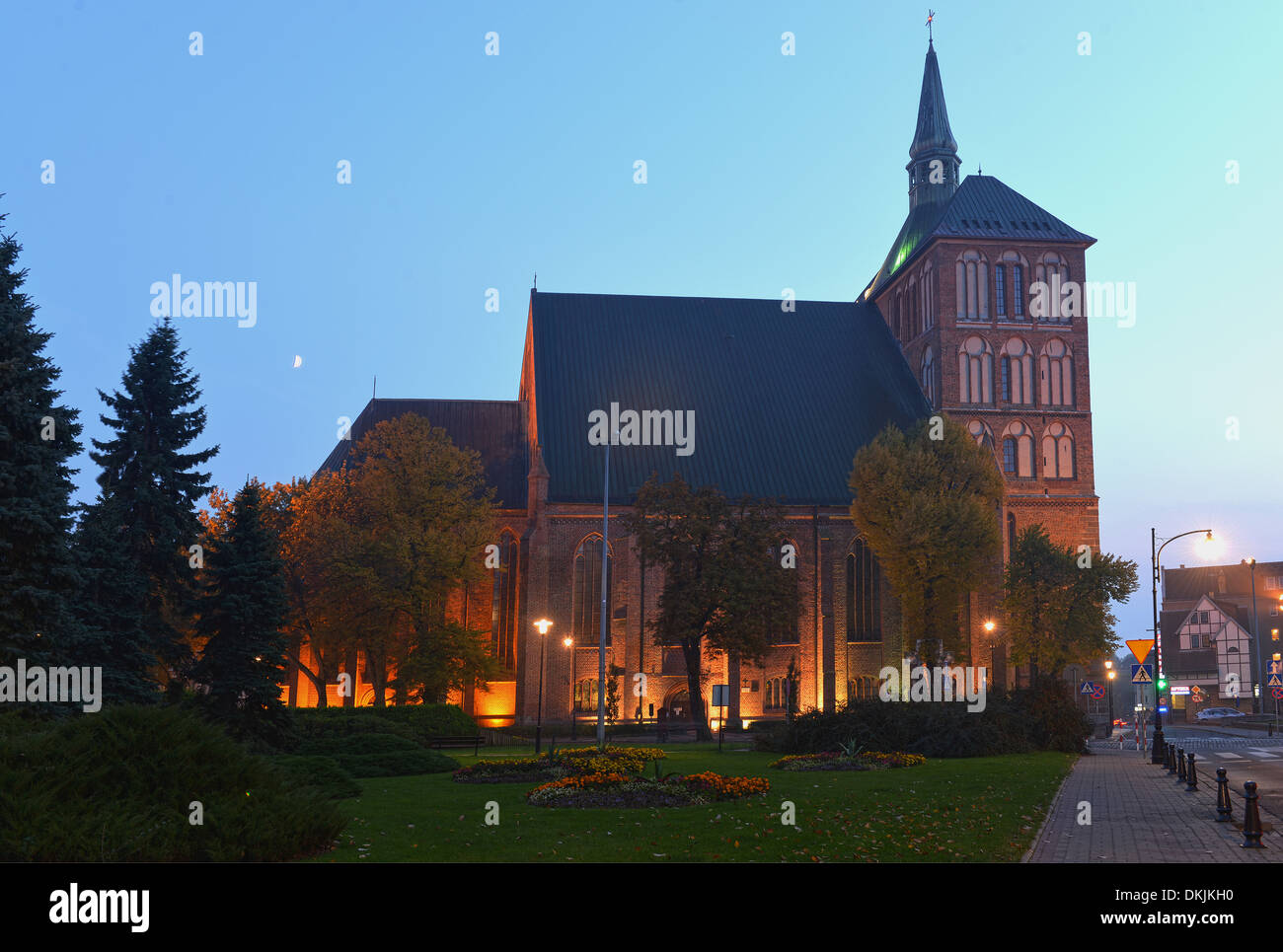 Marienkirche, Kolberg, Polen Stock Photo