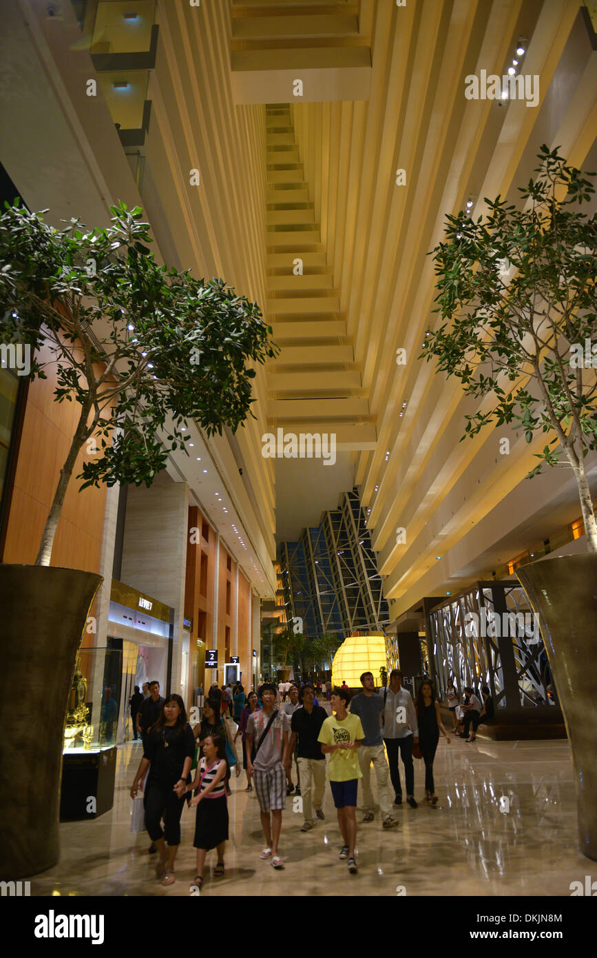 Marina Bay Sands Hotel, Singapur Stock Photo