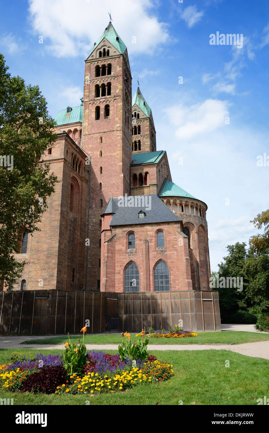 The Kaiserdom, the cathedral of Speyer (Rhineland-Palatinate, Germany) Stock Photo
