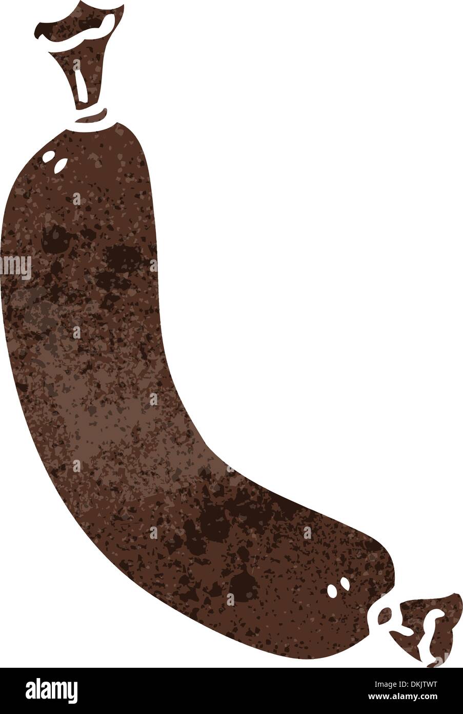 Plain sausage Stock Vector Images Alamy