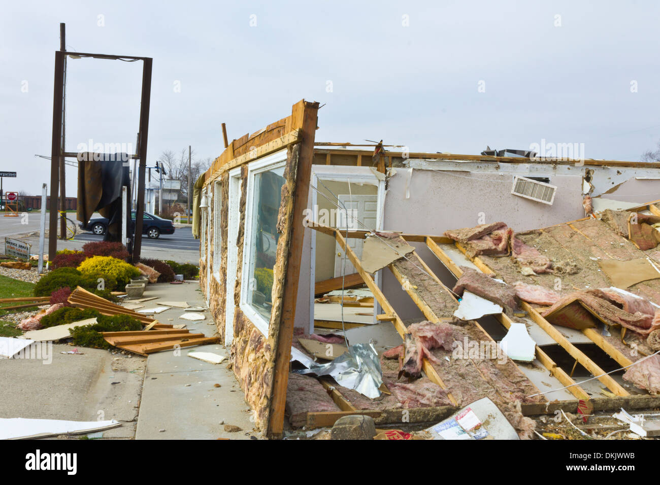 Tornado Storm Damage X - Catastrophic Wind Damage from a Midwest ...
