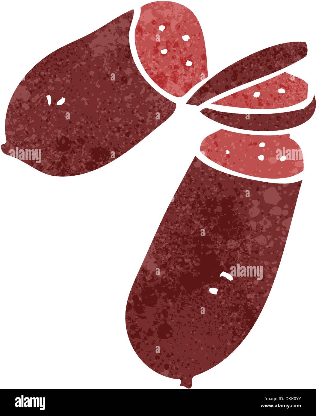 Plain sausage Stock Vector Images Alamy