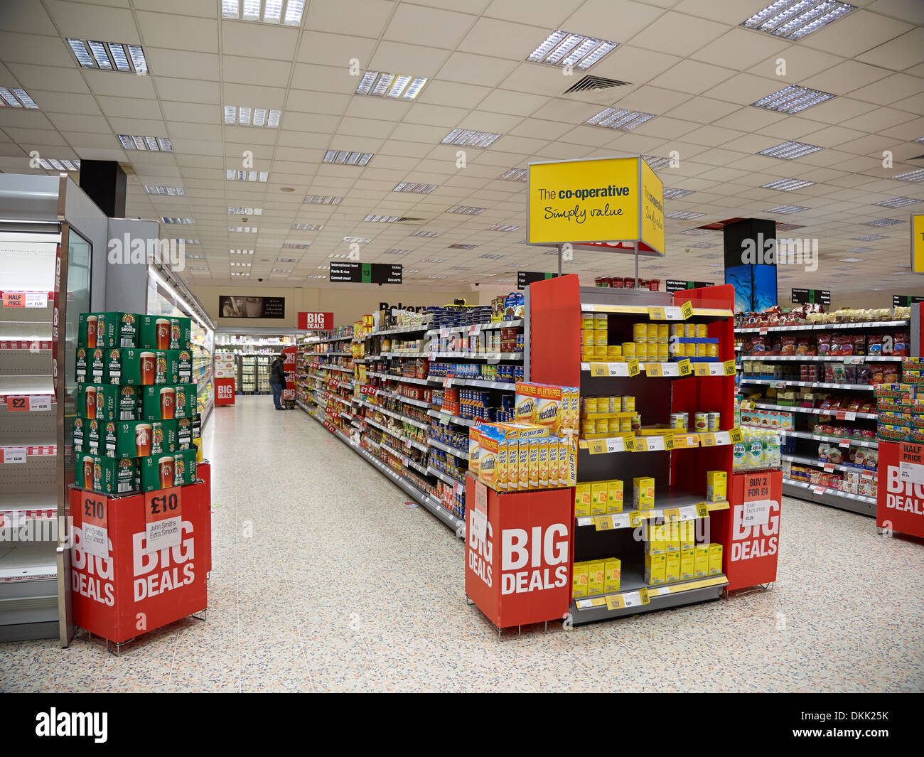 Co-operative supermarket Stock Photo