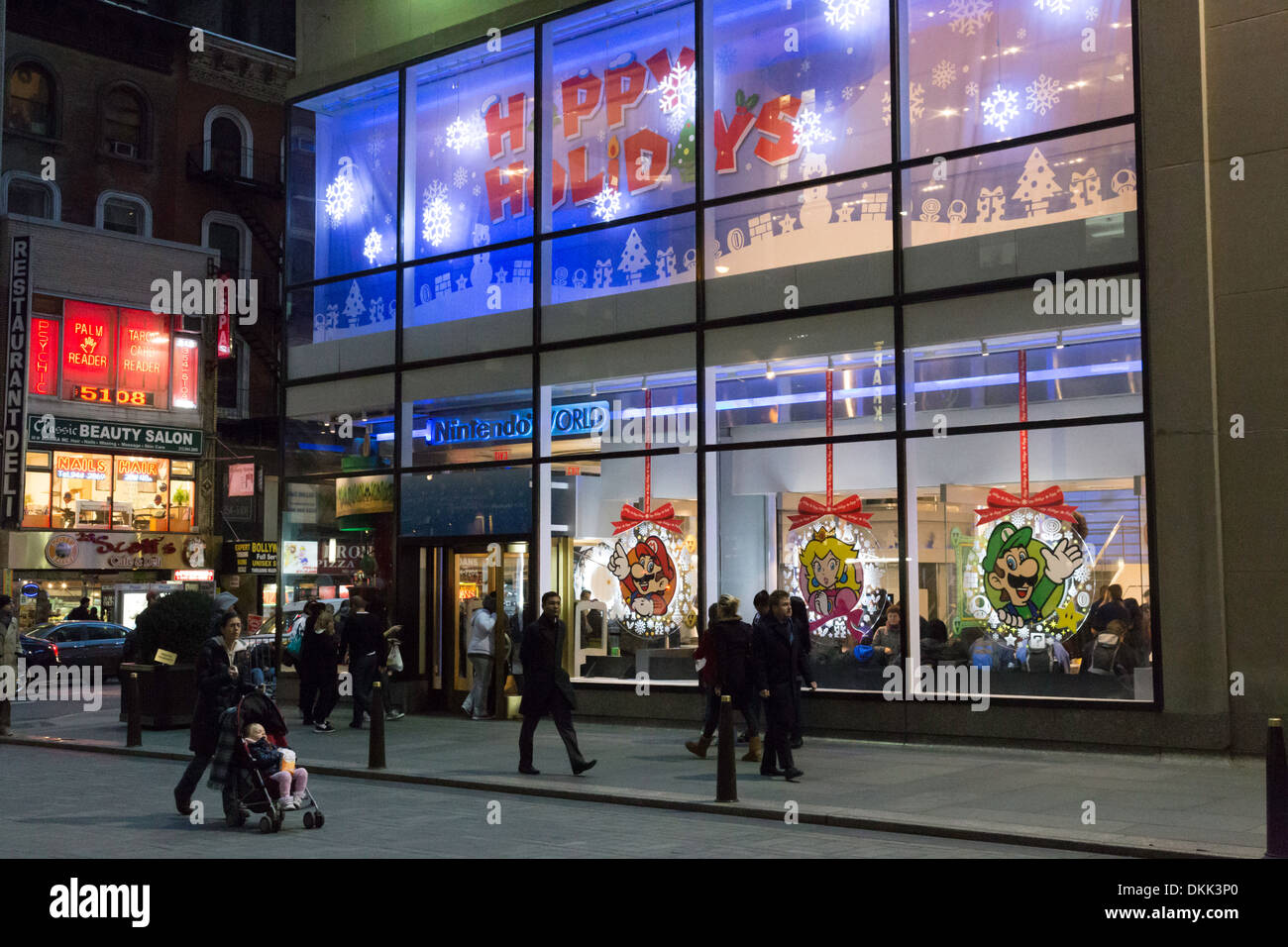 Nintendo NY Reopens in Rockefeller Plaza on Friday, Feb. 19