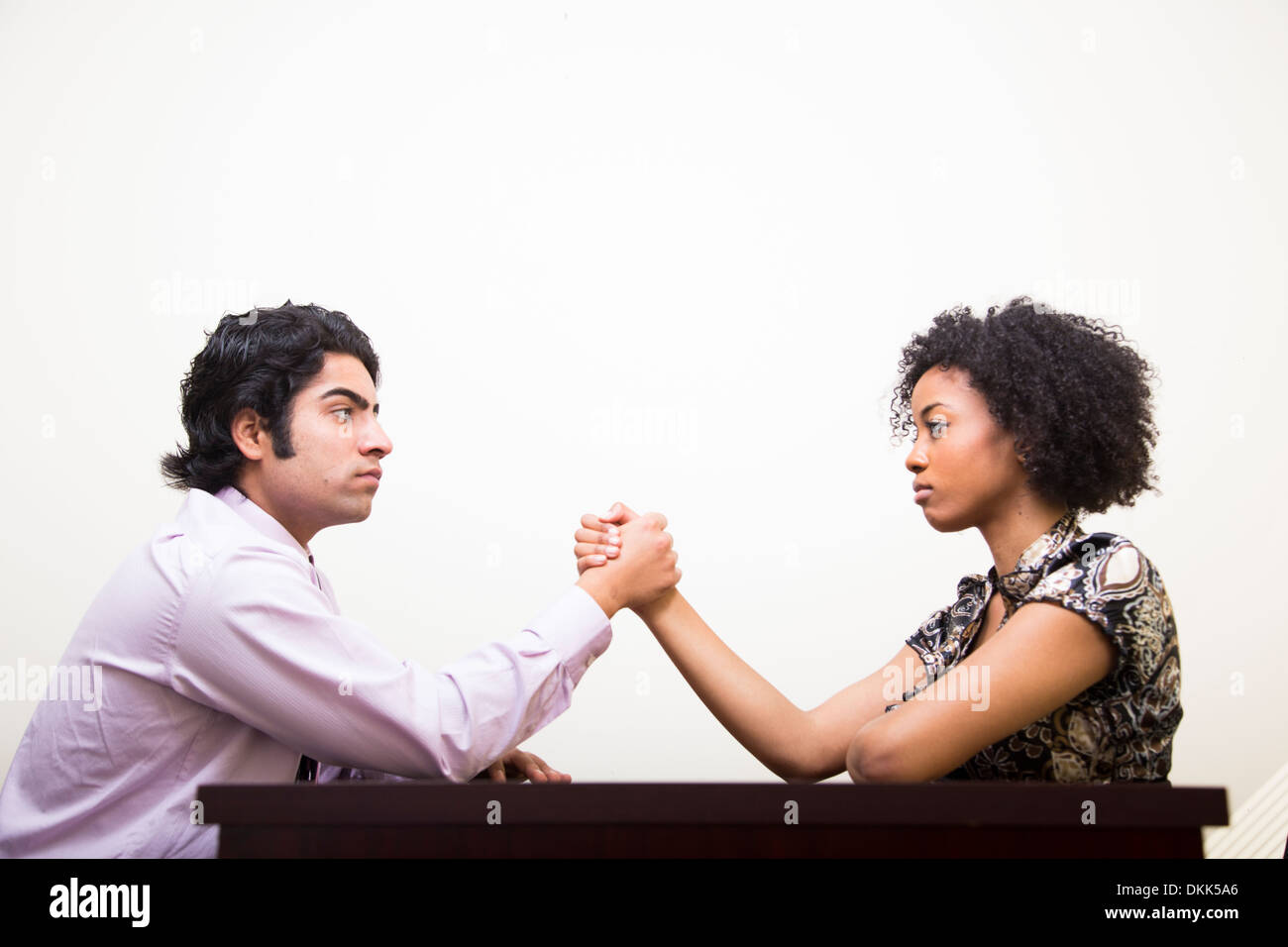 Man wrestling woman hires stock photography and images Alamy