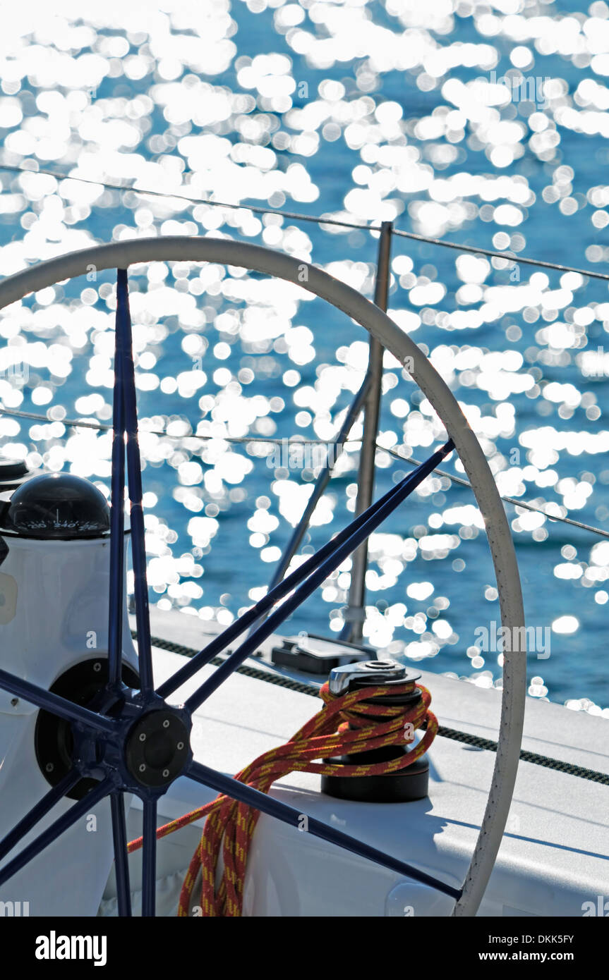 Sailboat yacht instruments hi-res stock photography and images - Alamy