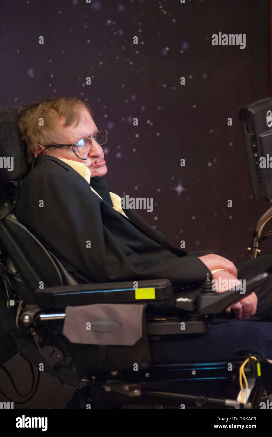 Professor Stephen Hawking Stock Photo