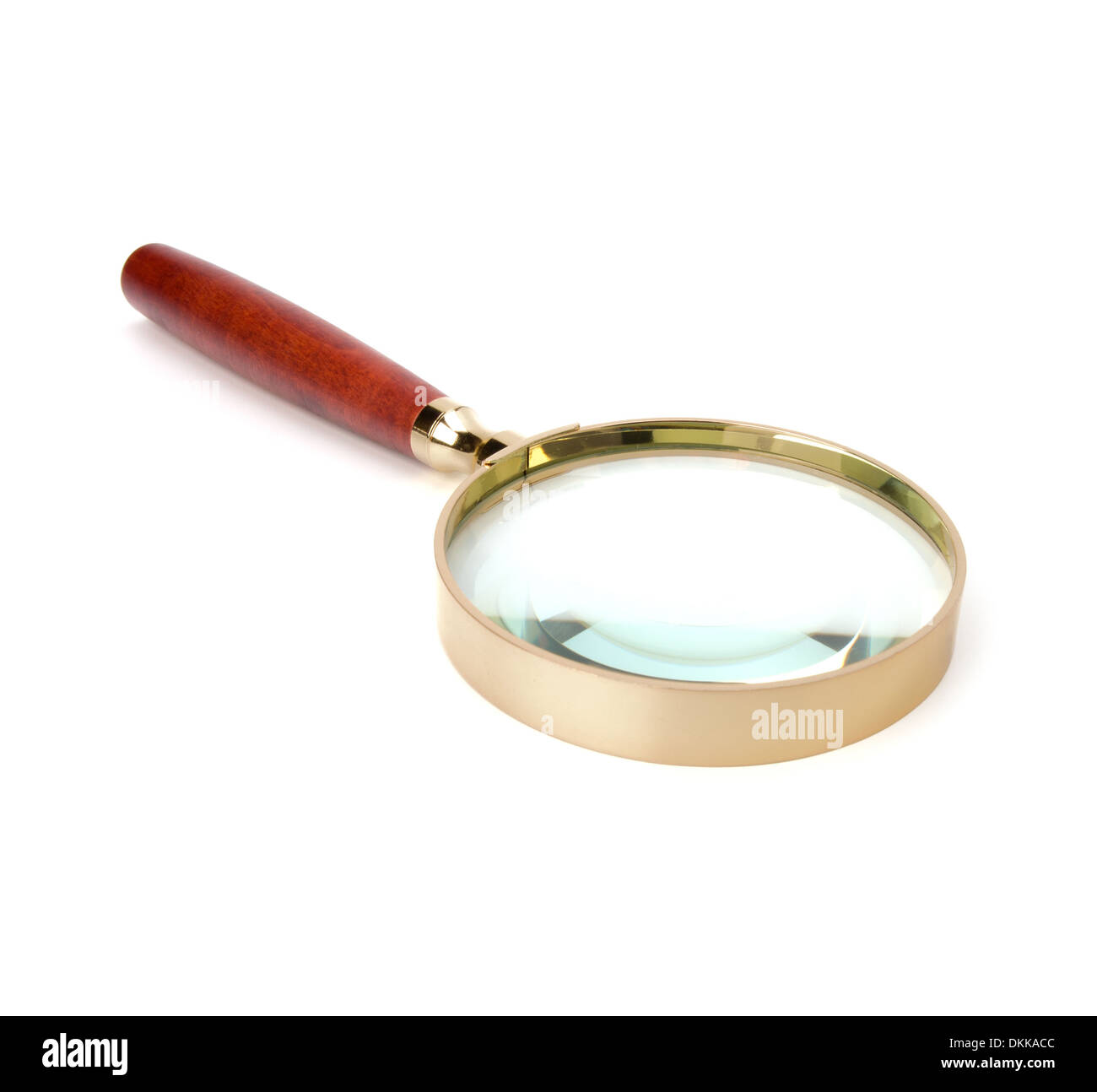 hand magnifier isolated on white background Stock Photo Alamy