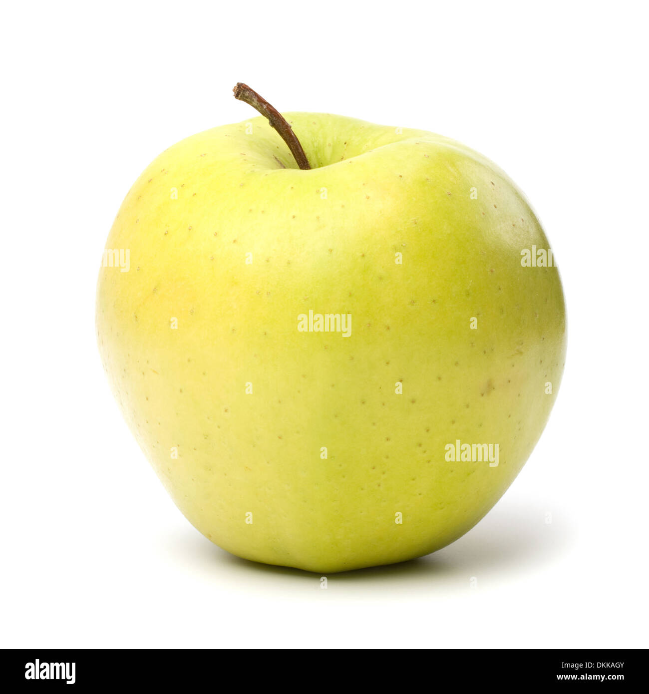 green apple isolated on white background Stock Photo - Alamy
