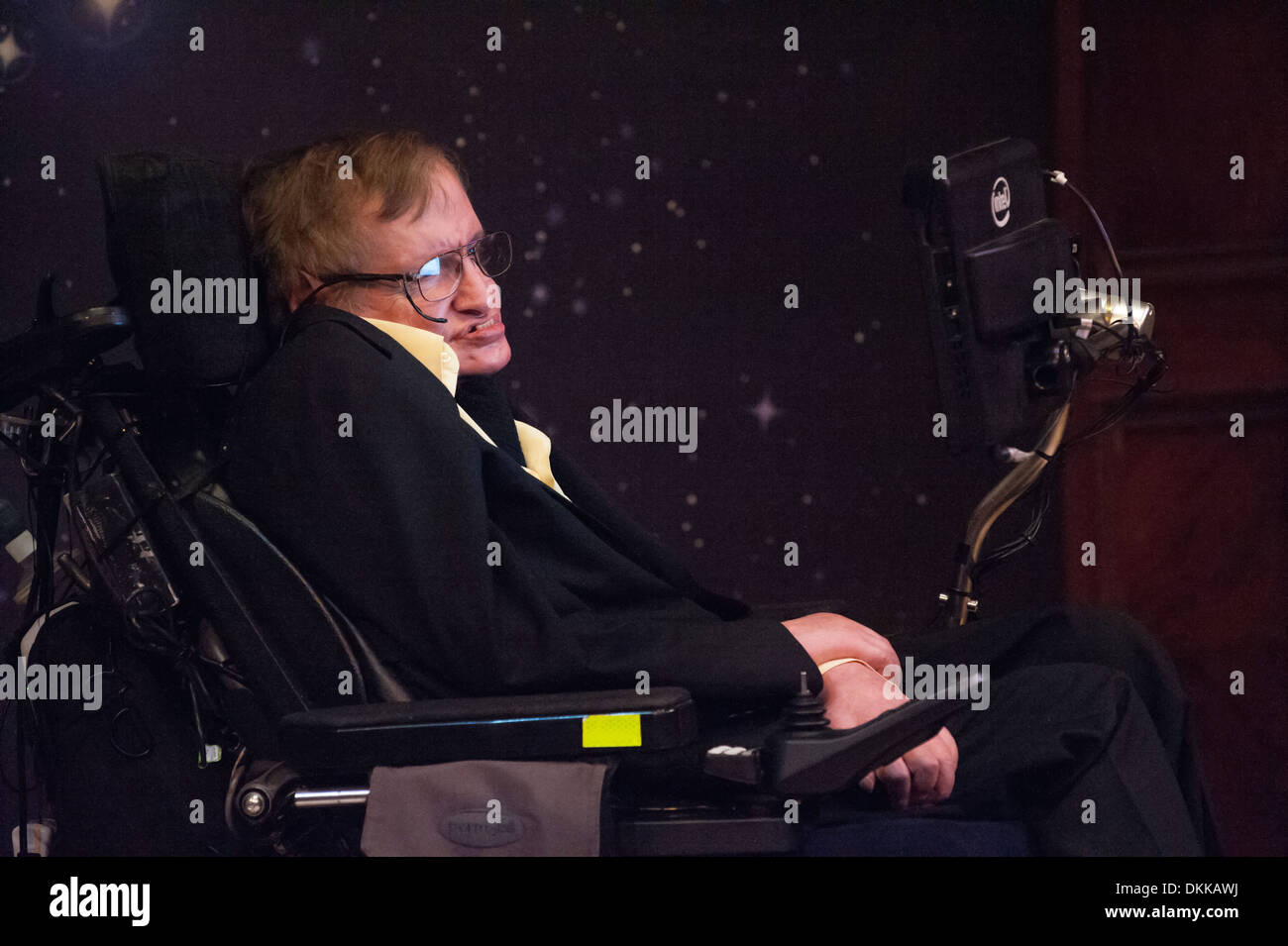 Professor Stephen Hawking Stock Photo
