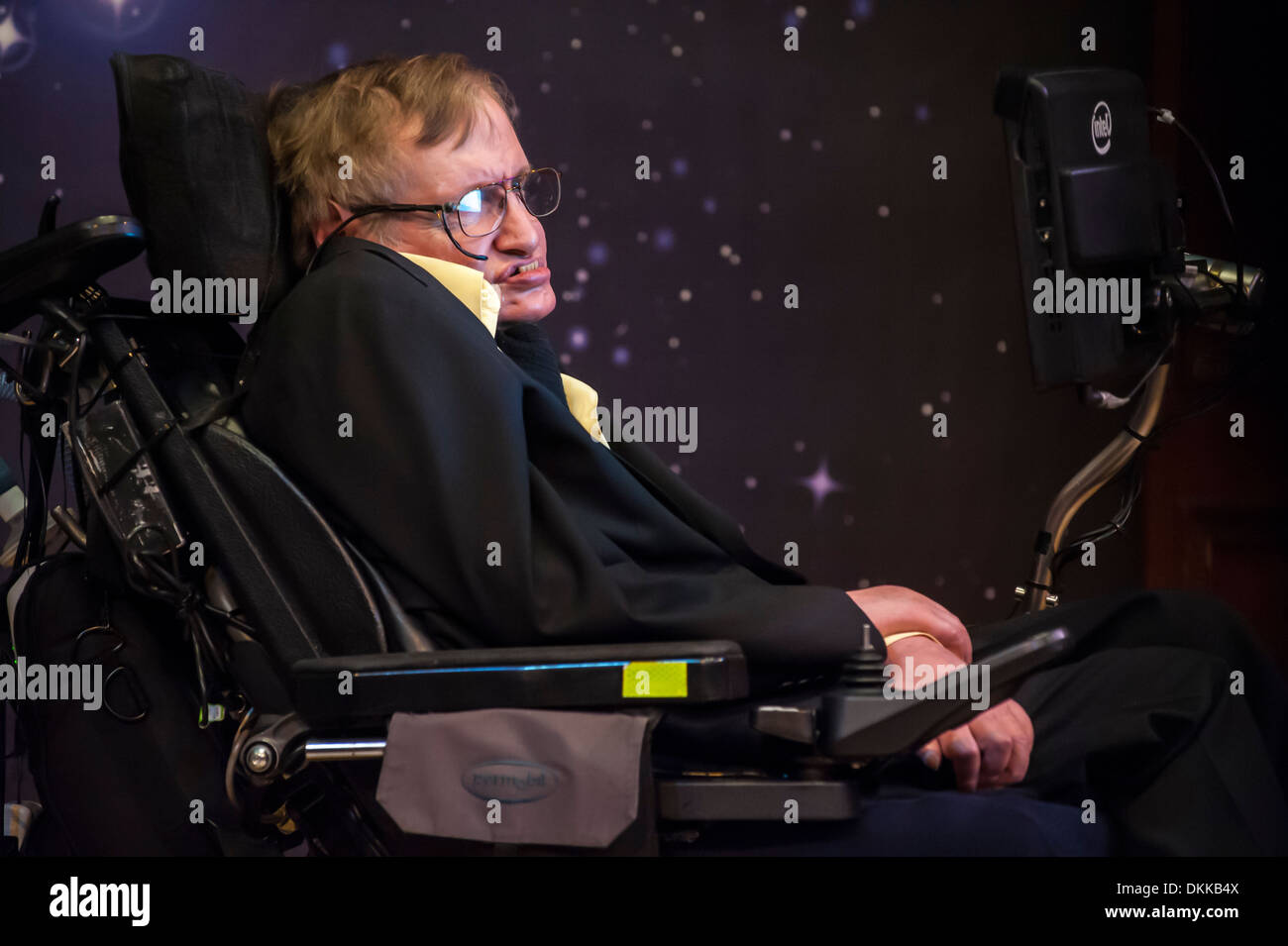 Professor Stephen Hawking Stock Photo