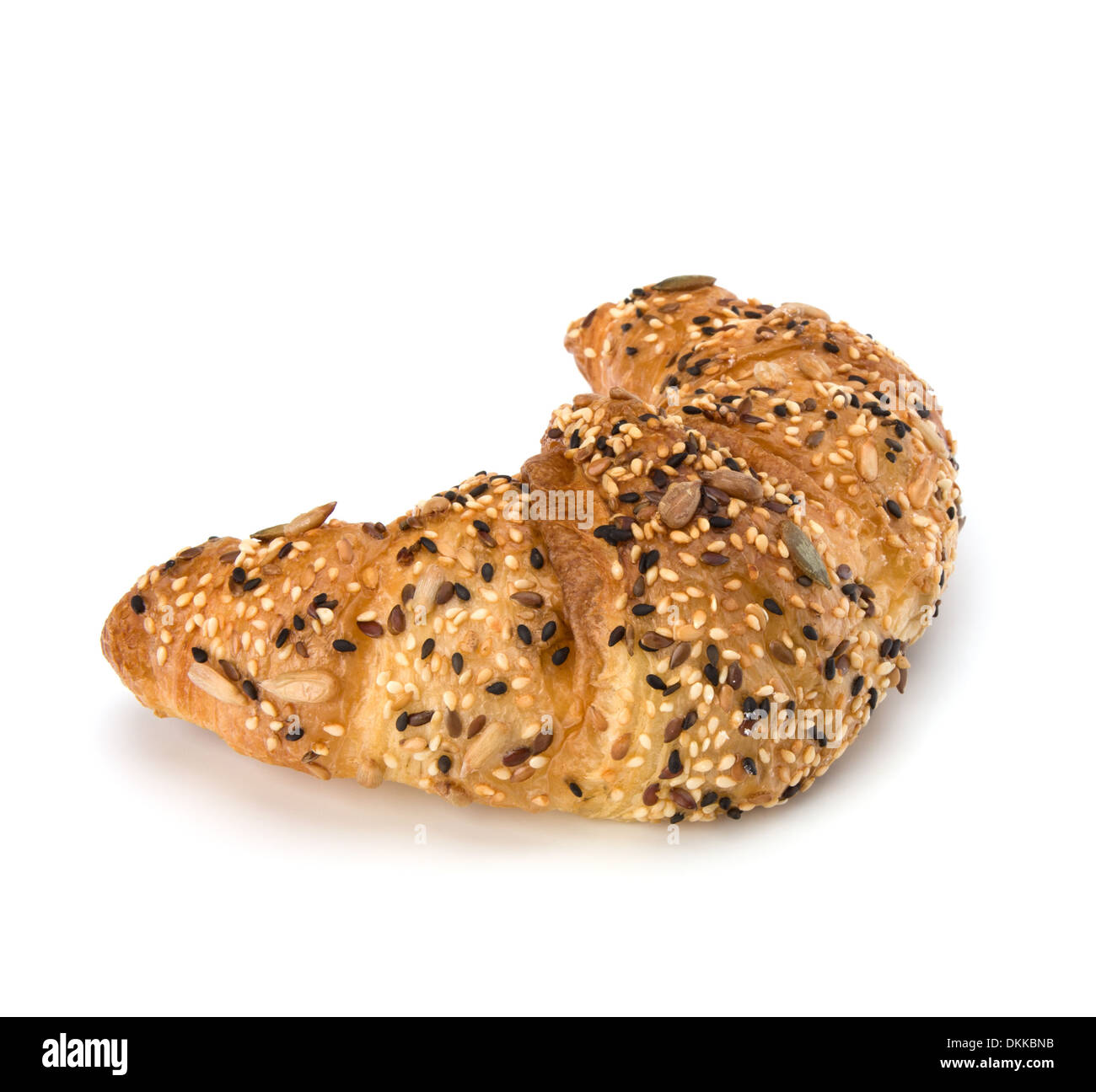 fresh croissant isolated on white background Stock Photo - Alamy
