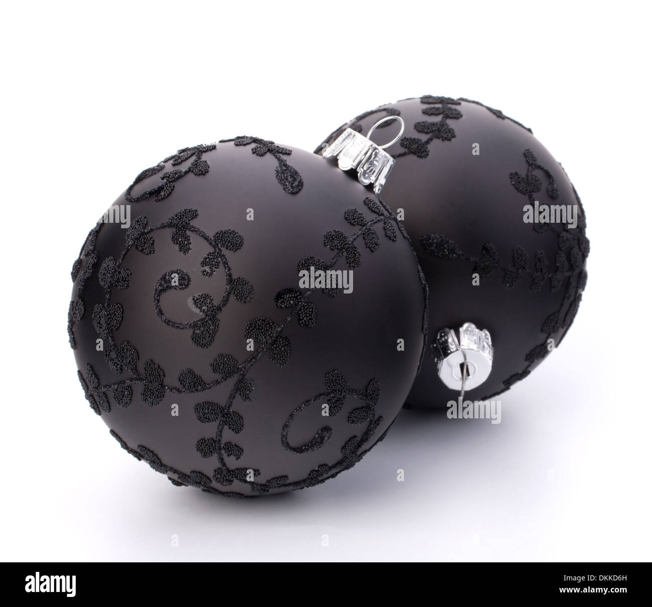 Christmas ball isolated on white background close up Stock Photo - Alamy