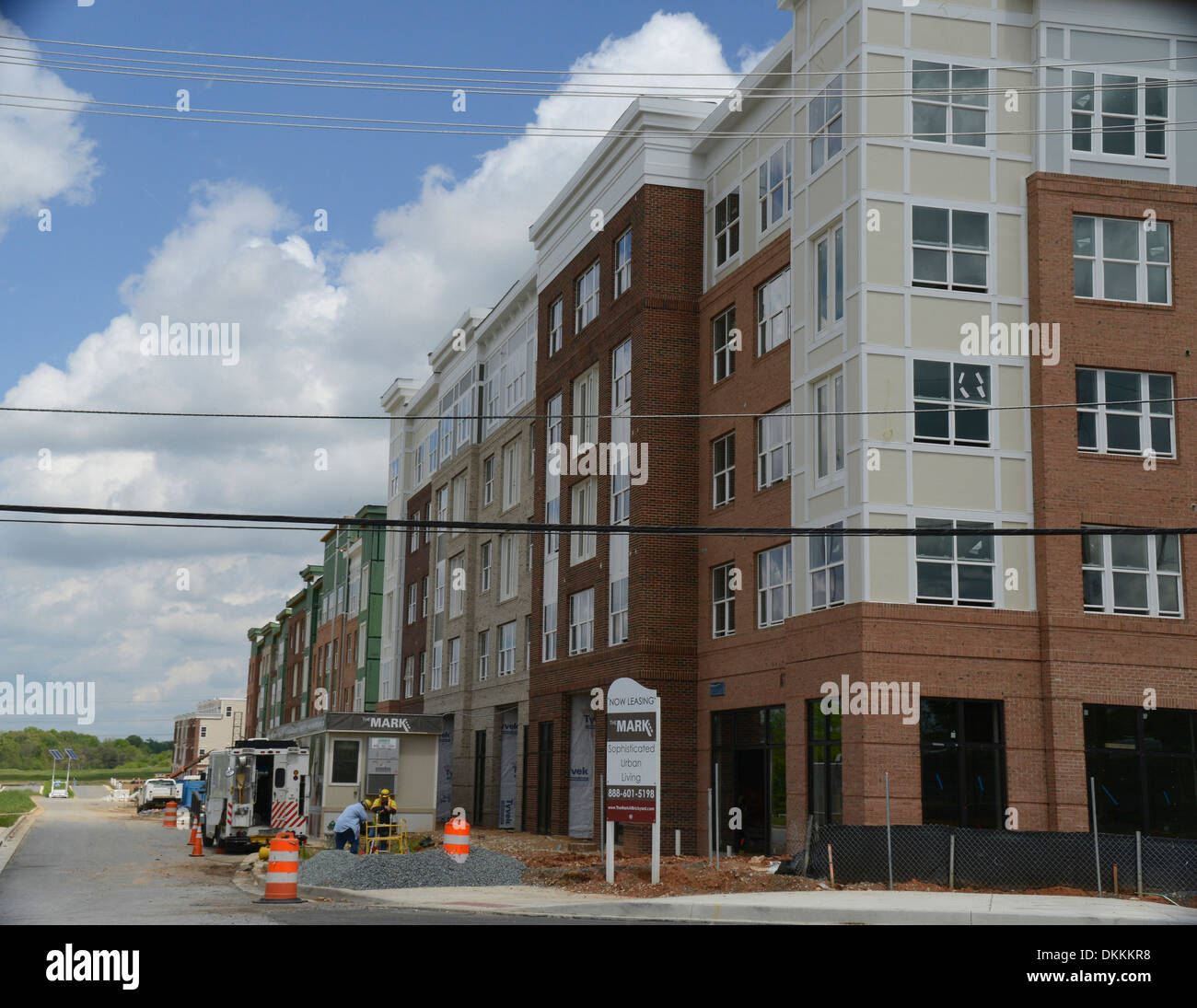 office building being built in Beltsville, Maryland Stock Photo Alamy