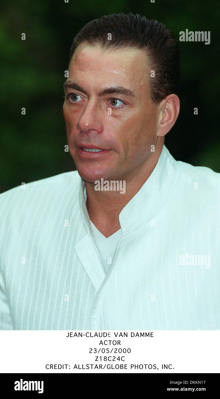 May 23 2000 Jean Claude Van Damme Actor 23 05 2000 Z18c24c Credit Credit Image C Globe Photos Zumapress Com Stock Photo Alamy