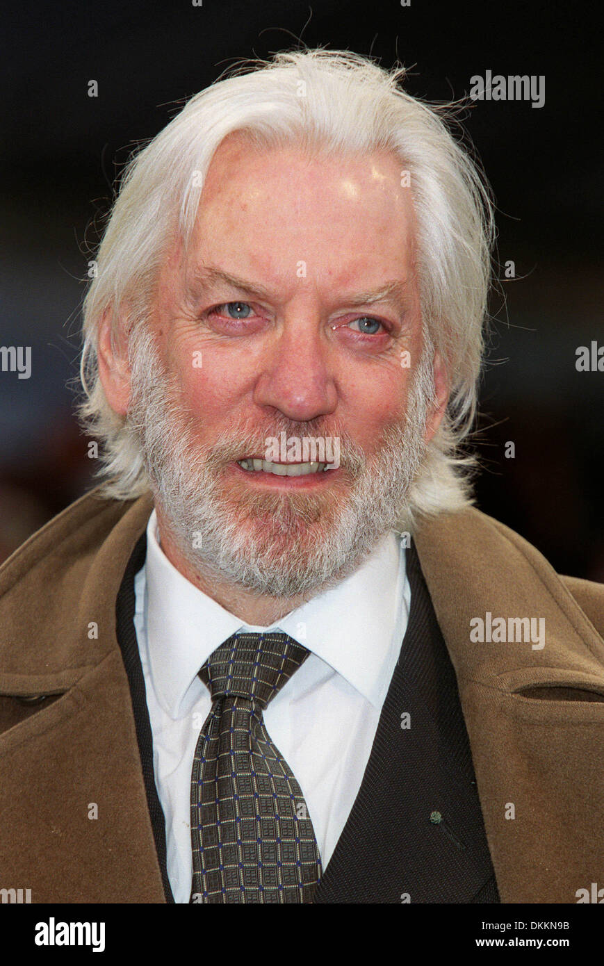 DONALD SUTHERLAND.ACTOR.DEAUVILLE, FRANCE.02/09/2000.BB31F19C Stock