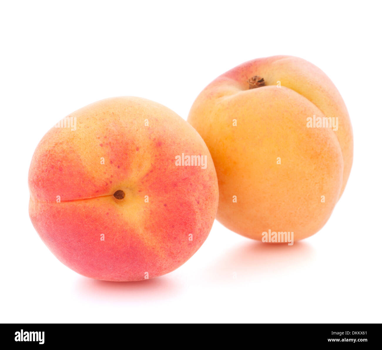Ripe apricot fruit isolated on white background cutout Stock Photo - Alamy