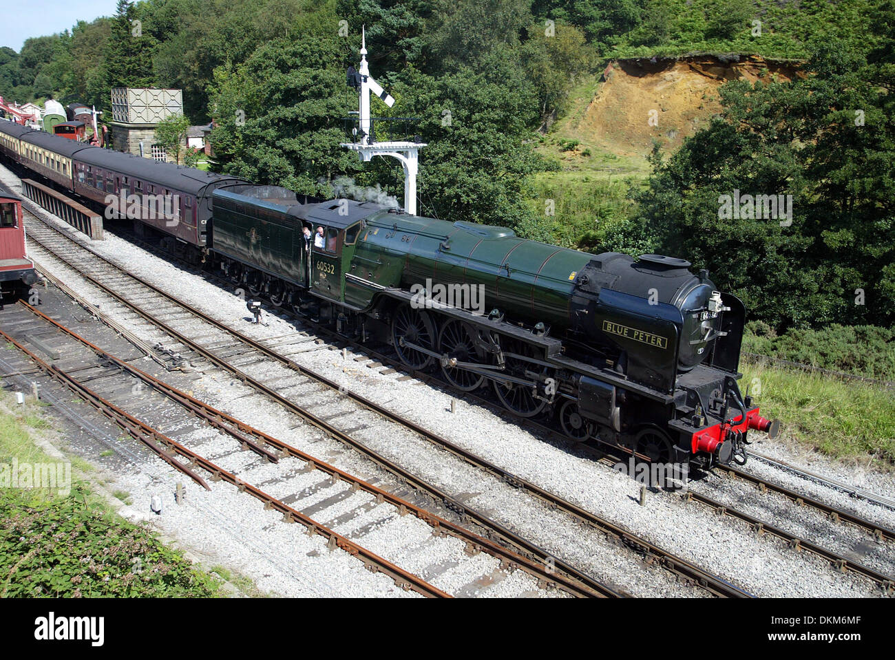 Blue peter train hi-res stock photography and images - Alamy