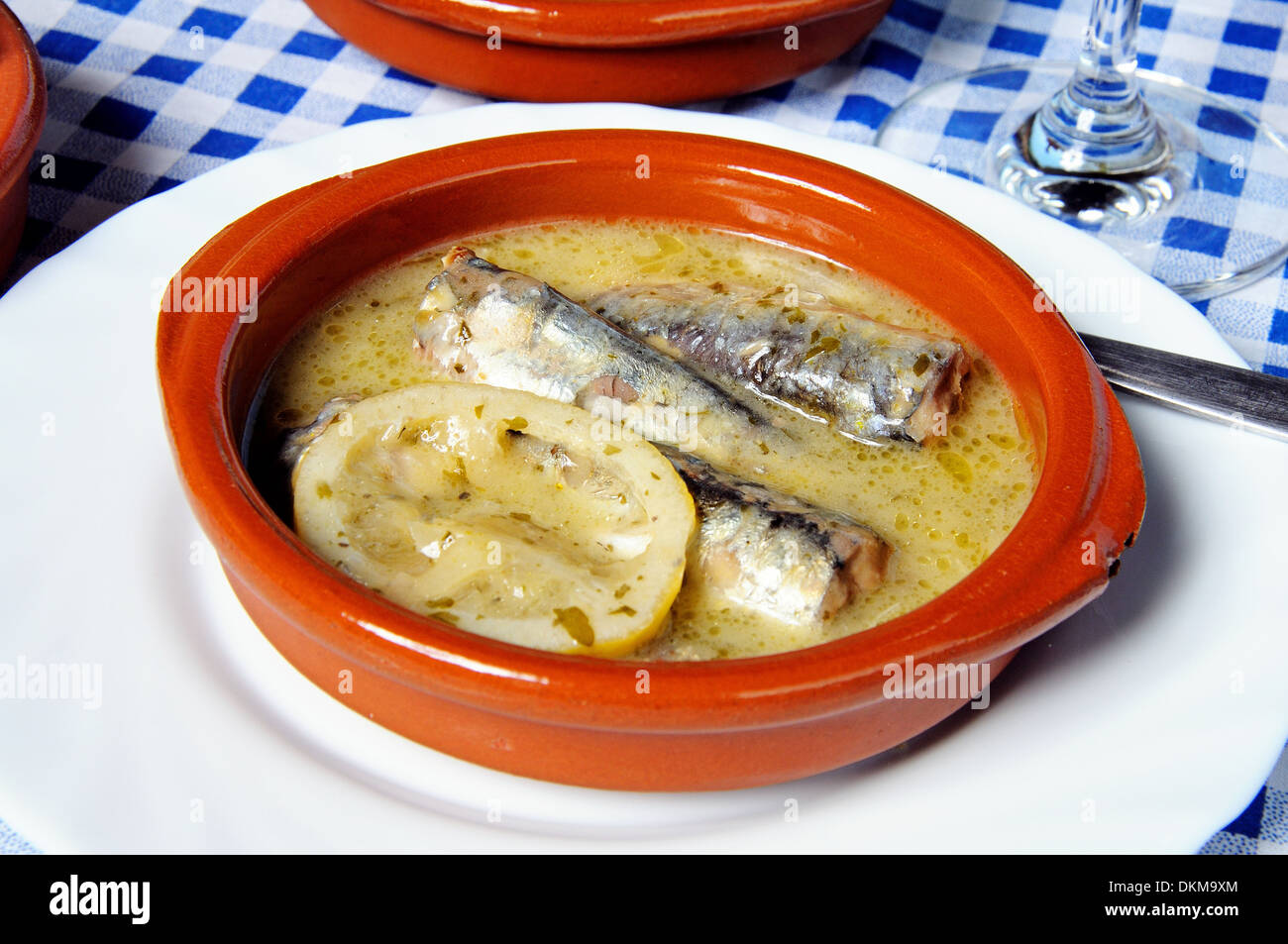 Tapas Sardines in lemon sauce (Sardinas en aceite de girasol al limon