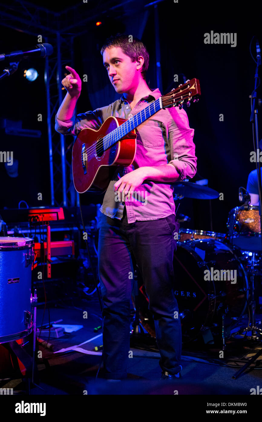 Milan Italy. 05th December 2013. The Irish indie-folk band VILLAGERS performs live at the music club Tunnel Credit:  Rodolfo Sassano/Alamy Live News Stock Photo