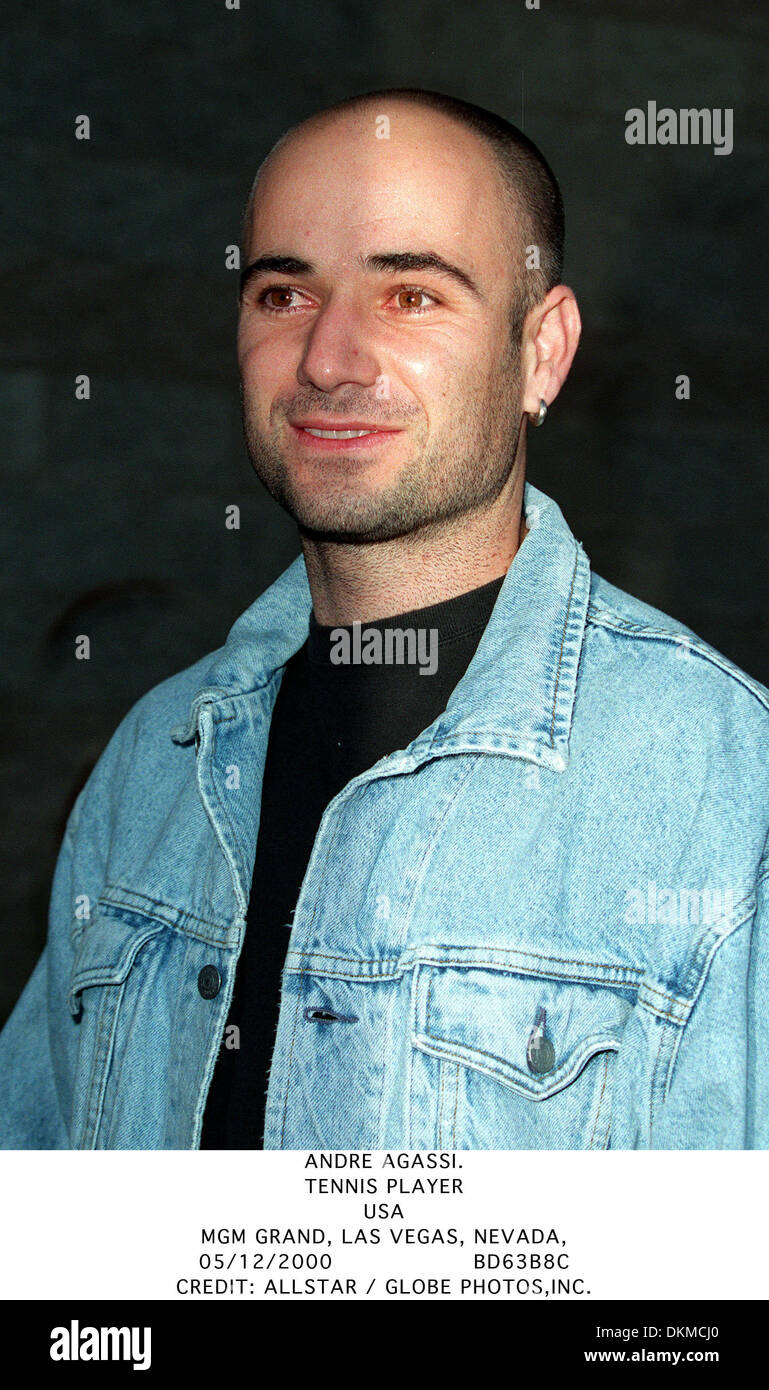 Dec. 5, 2000 MGM GRAND, LAS VEGAS, NEVADA ANDRE AGASSI..TENNIS