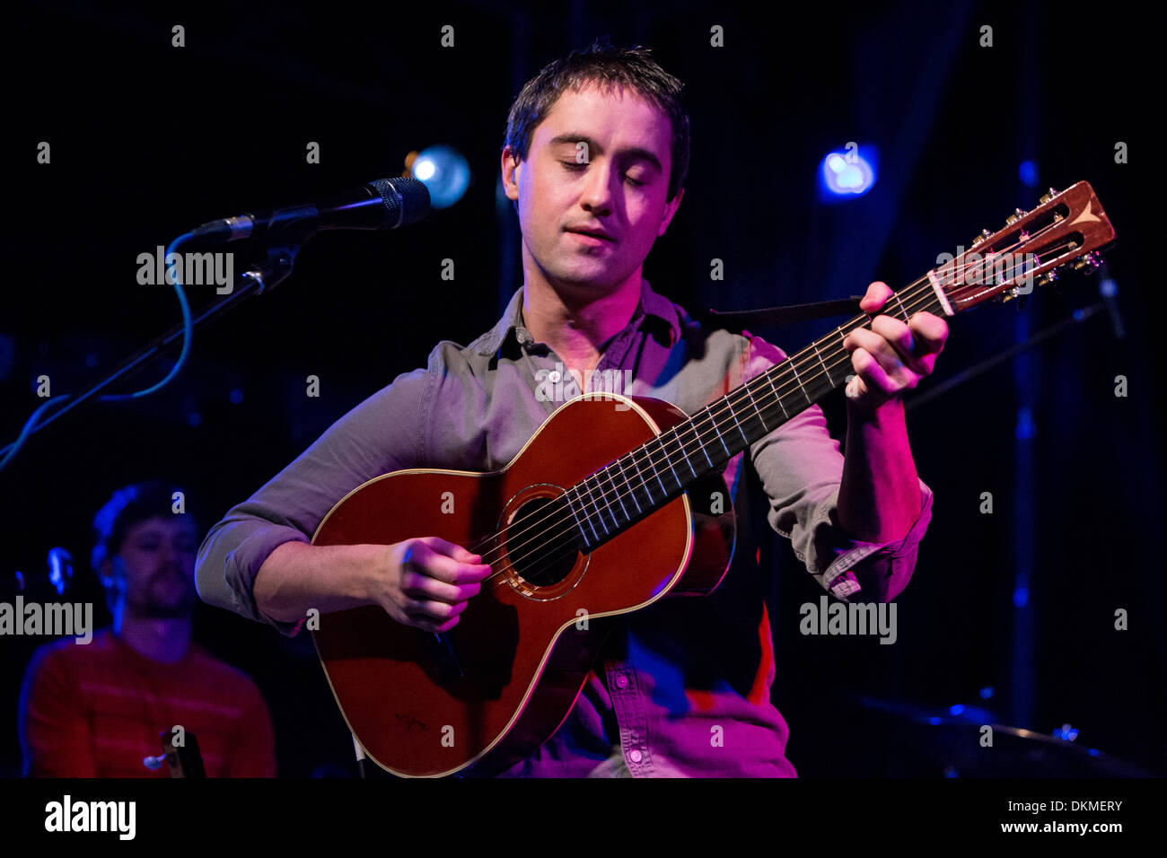 Milan Italy. 05th December 2013. The Irish indie-folk band VILLAGERS performs live at the music club Tunnel Credit:  Rodolfo Sassano/Alamy Live News Stock Photo
