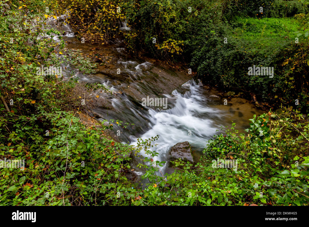 River Majaceite between the towns of El Bosque and Benamahoma on the  province of Cadiz, Spain Stock Photo - Alamy