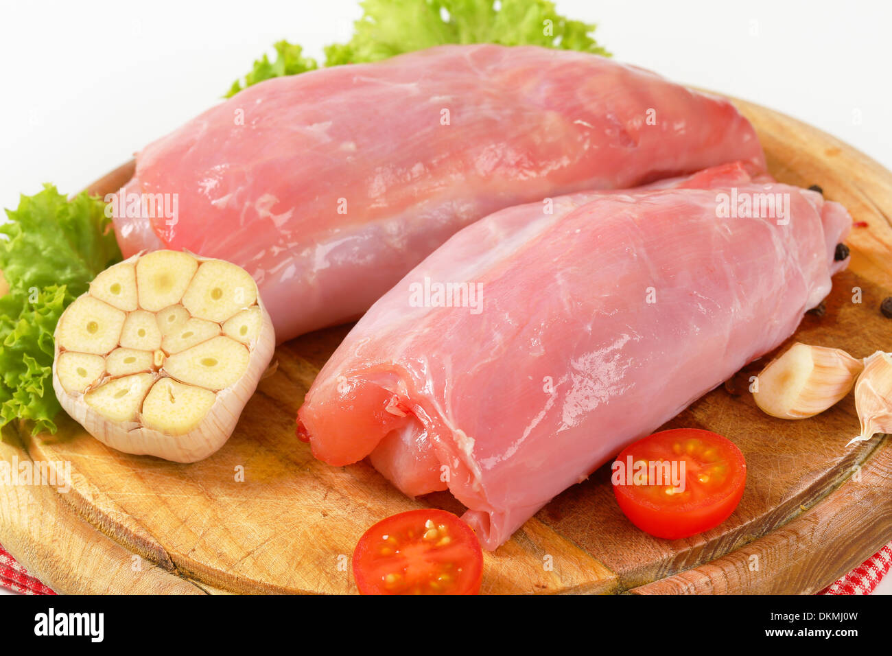 Raw rabbit meat spice hi-res stock photography and images - Alamy
